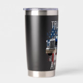Truckers Move America 保温保冷タンブラー (右面)