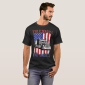 Truckers Move American Truckin Driver 18 w Tシャツ (正面フル)