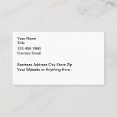 Trucking And Freight Courier Business Cards 名刺 (裏面)