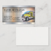 Trucking Illustration | Driver Transport 名刺 (正面/裏面)