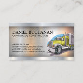 Trucking Illustration | Driver Transport 名刺 (正面)