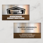 Trucking Semi Driver | Goods Transport 名刺 (正面/裏面)