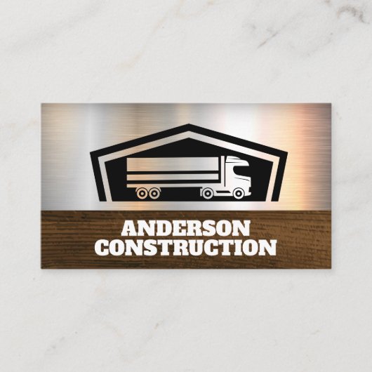 Trucking Semi Driver | Goods Transport 名刺 (正面)