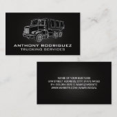 Trucking Services Illustrations | Construction 名刺 (正面/裏面)