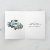 Trucks Dad Birthday カード (内部)