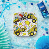 Trucks Party Paper Plates ペーパープレート (パーティー)