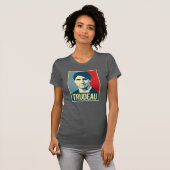 Trudeauのプロパガンダポスター- .png tシャツ (正面フル)