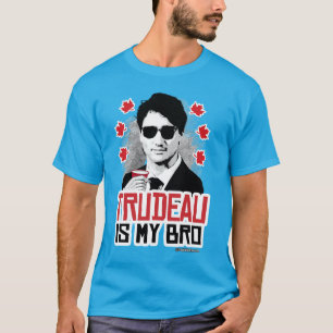Trudeauは私のBroです Tシャツ