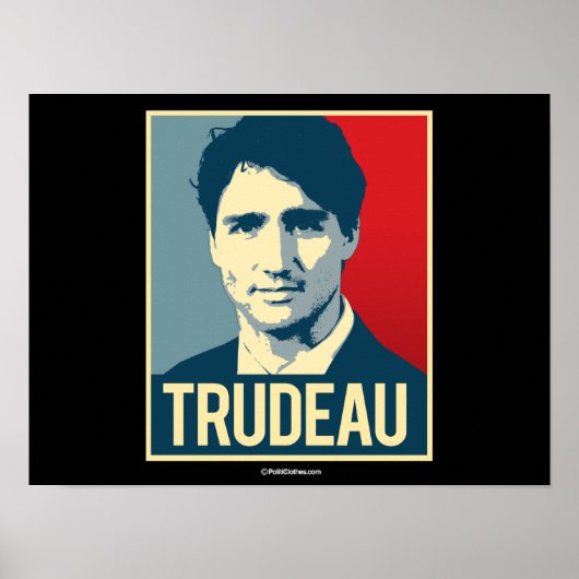 Trudeauプロパガンダポスター – .png ポスター (正面)