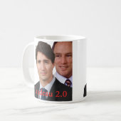 Trudeau 2.0 コーヒーマグカップ (正面左)
