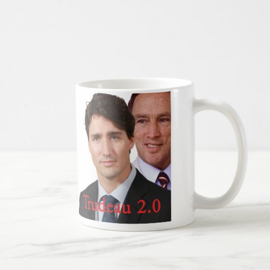 Trudeau 2.0 コーヒーマグカップ (右)