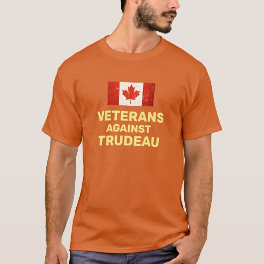 TRUDEAU Tシャツ退役軍人 Tシャツ (正面)