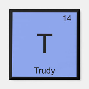 Trudy Name化学元素周期表 マグネット
