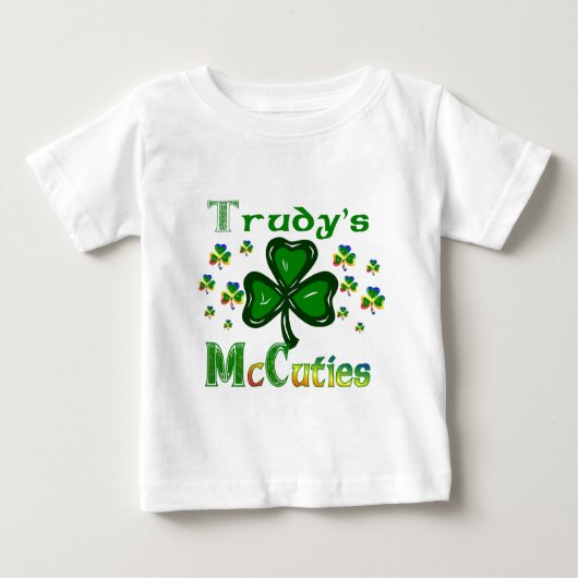 Trudys McCuties ベビーTシャツ (正面)