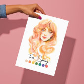 True春型季節色解析技術 ポスター