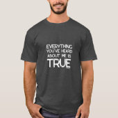 TRUE - A MisterPシャツ Tシャツ (正面)