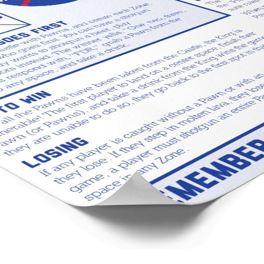 True American: The Epic Drink Game Rules ポスター (角)