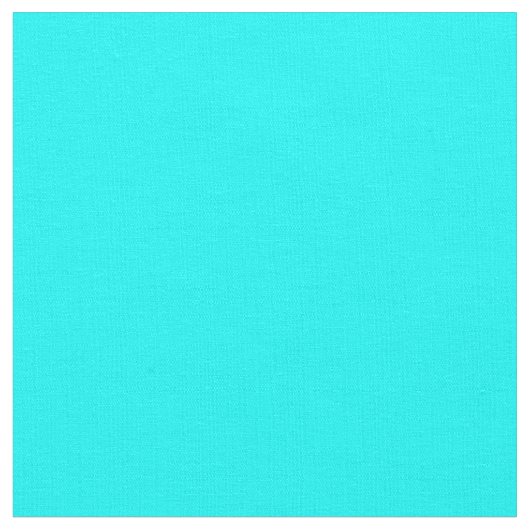 True Aqua Colored Fabric #00FFFF ファブリック (クローズアップ)