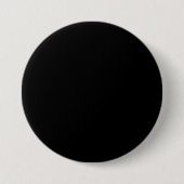 True Black 000000色 – 名前オプションの追加 缶バッジ (正面)