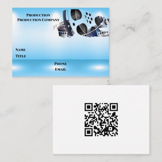 True Blue名刺 名刺 (正面/裏面)