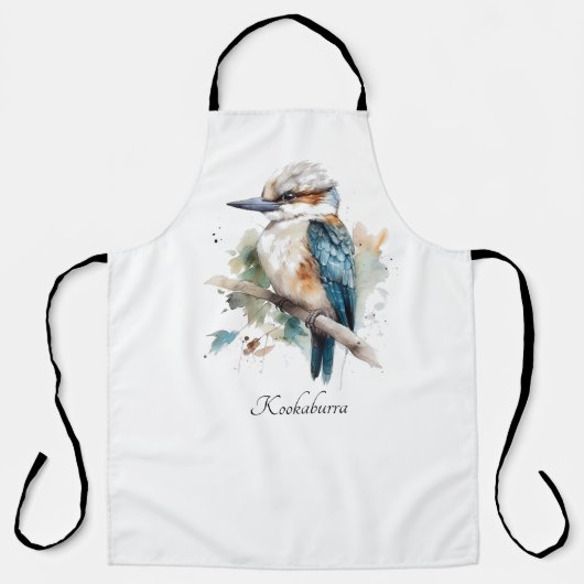 True Blue Kookaburra オリジナルデザイン エプロン (正面)