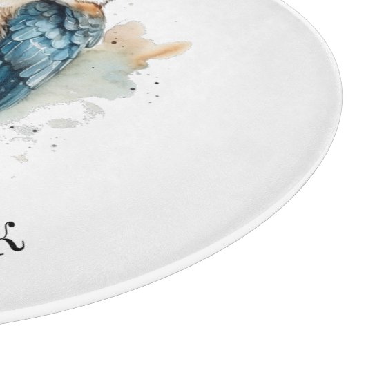 True Blue Kookaburra, custom カッティングボード (角)