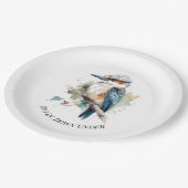 True Blue Kookaburra, custom ペーパープレート (アングル)