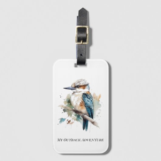 True Blue Kookaburra, custom ラゲッジタグ (正面縦)