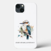 True Blue Kookaburra, custom Case-Mate iPhoneケース (裏面)