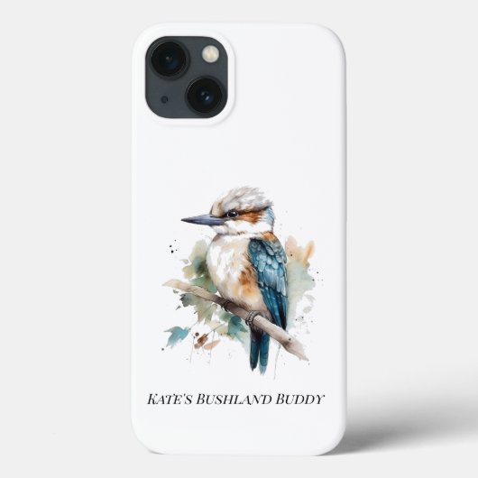 True Blue Kookaburra, custom Case-Mate iPhoneケース (裏面)