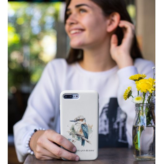 True Blue Kookaburra, custom Case-Mate iPhoneケース
