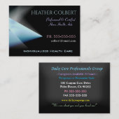 True Blue Professional Caregiver 名刺 (正面/裏面)