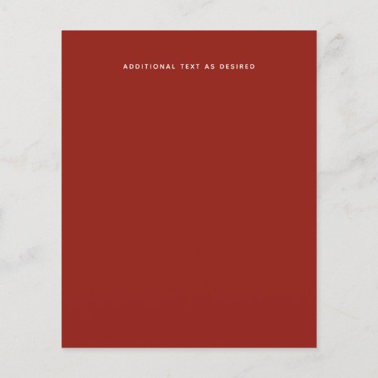 True Colorスクリプトタイポグラフィ結婚予算 (裏面)