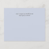 True Color GREENERY Eucalyptus RSVPカード (裏面)