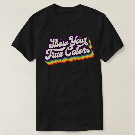 True Colors Tシャツ (デザイン正面)