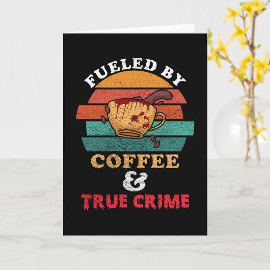 True Crime カード (黄色い花)