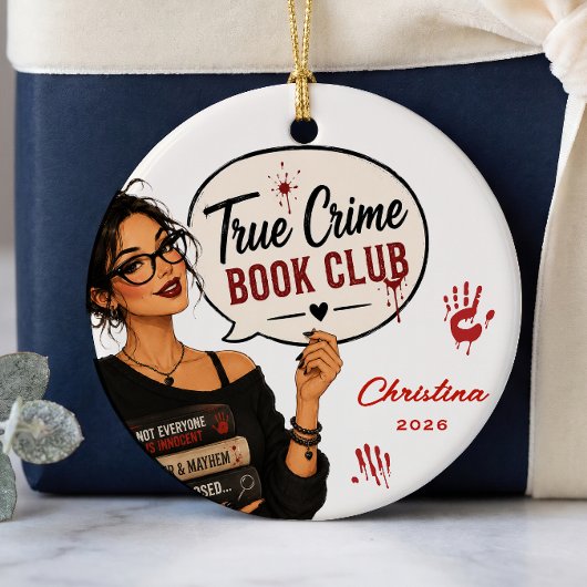True Crime ブッククラブ オーナメント ギフト