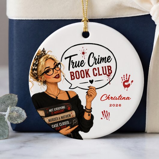 True Crime ブッククラブ オーナメント ギフト