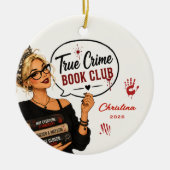 True Crime ブッククラブ オーナメント ギフト (正面)