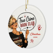 True Crime ブッククラブ オーナメント ギフト (左)