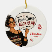 True Crime ブッククラブ オーナメント ギフト (正面)