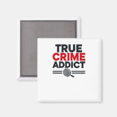 True Crime Addictステッカー マグネット (正面/裏面)