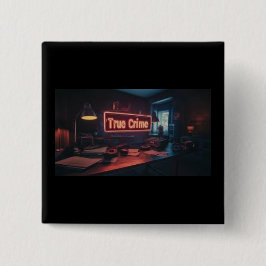 True Crime Button 缶バッジ