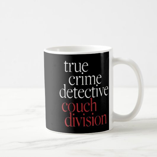 True Crime Detective Couch Di コーヒーマグカップ (右)