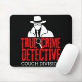True Crime Detective Couch Division おもしろい Gift マウスパッド (マウス)