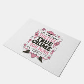 True Crime Fan – ミステリー・恋人の姿 ドアマット (アングル)