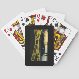 True Crime Fanatic Crime Scene Playing Cards トランプ