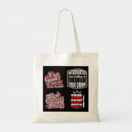 True Crime Fanatic Tote Bag トートバッグ