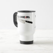 True Crime IRL To-Go Mug トラベルマグ (正面左)