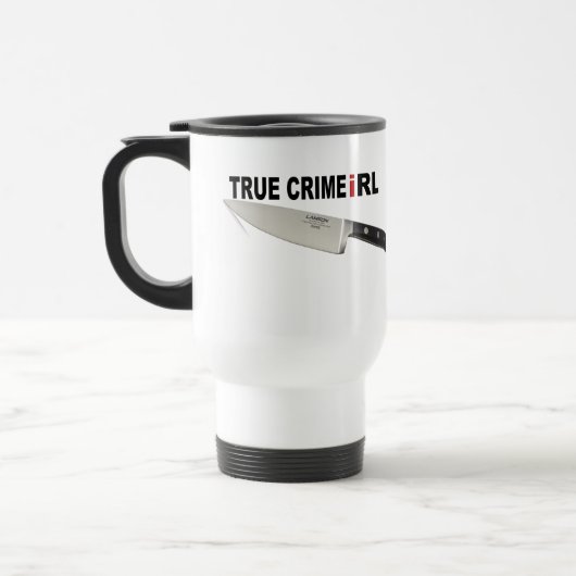 True Crime IRL To-Go Mug トラベルマグ (左)